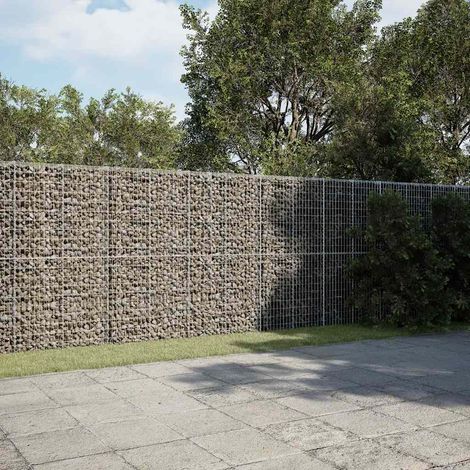 Cesta de gaviones con cubierta hierro galvanizado 900x50x200 cm