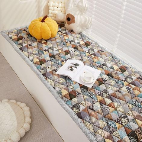 Housse de canapé en chenille quatre saisons, housse de canapé pelucheuse et amusante, housse de canapé antidérapante, tapis pour animaux de compagnie, housse de canapé, grand plaid carré lavable (1/5)