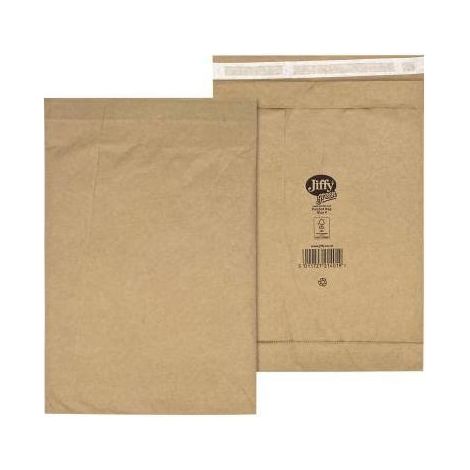 Jiffy Papierpolstertasche Nr.4 30001314 br 100 St./Pa (1/2)