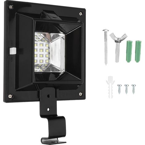 Lampe Murale Solaire - Détecteur de Mouvement Infrarouge - 12 LED - Capteur de Luminosité - Jardin Extérieur - 1 Pièce (1/5)