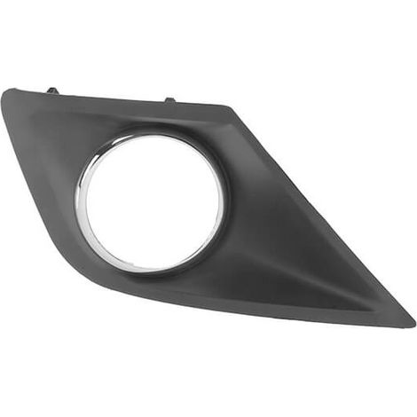 Grille de pare-choc avant droit noir avec trou pour anti-brouillard chromé Peugeot 207 depuis 2009