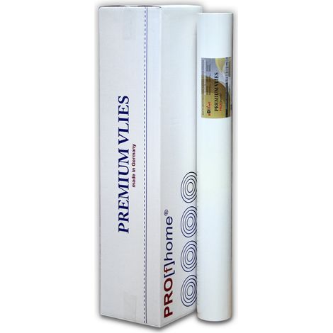 Revêtement intissé de lissage 150 g Profhome PremiumVlies 399-155 fibre de rénovation murale Papier peint intissé blanc 4 rouleaux 100 m2