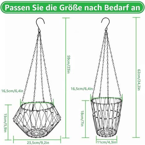 Hanging Chicken Food Dispenser for Vegetables Chicken Fruit Chicken Poultry with Hanging Chains for Chickens Ducks (1/4)