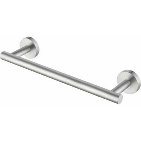 Green Mobility-Porte Serviette Salle de Bain Organisateur Cuisine Murale Porte Torchon Barre Serviette Mural 30CM Acier Inoxydable SUS304 Finition Brossée Argent (1/5)