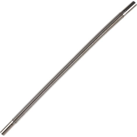 Gasschlauch DN 12 450 mm lang, Edelstahl - 491201 von Weishaupt