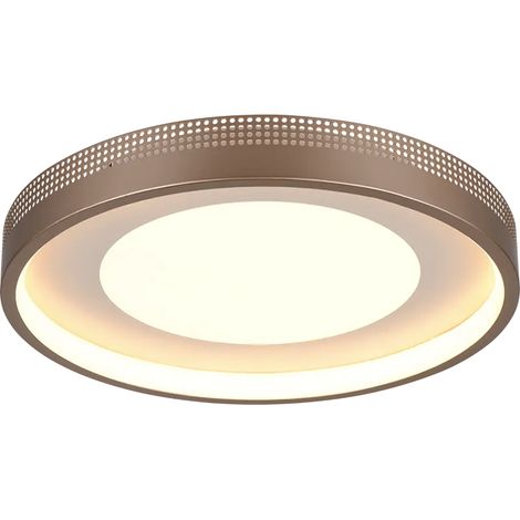 [GEBRAUCHT] B-Ware Trio Deckenleuchte Lampe Solea Deckenlampe Led Leuchte Mokkabraun Warmweiß 40 Cm