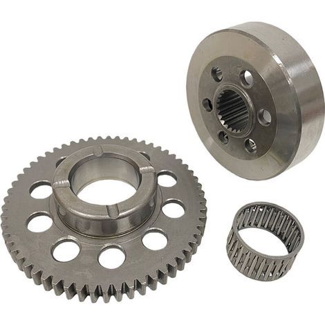 Disque de démarreur pour moteur de moto compatible avec les pièces d'embrayage ZONGSHEN NC250 250cc ZS177MM, embrayage unidirectionnel, démarrage fiable. (1/3)
