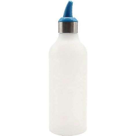 Flacon souple de 450 ml - Distributeur de condiments et de sauces, orange et rouge rosé-Blue