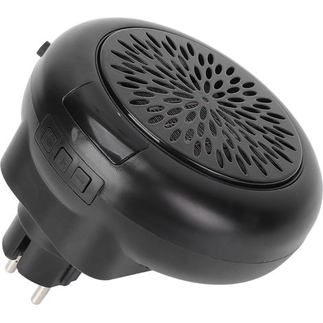 Mini chauffage électrique 900W silencieux, chauffe rapide portable pour bureau et maison, prise UE 110-240V, faible bruit, compact (1/5)