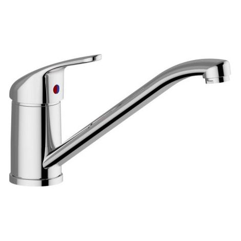 Teorema - Miscelatore Lavello Canna Bassa Cromato - Serie: Golf Plus (1/2)