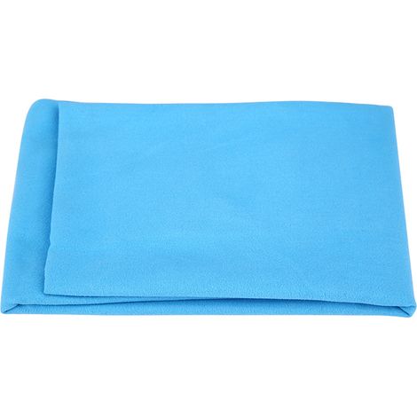 Serviette de sport d'extérieur en polaire double face en microfibre à séchage rapide, très absorbante et à séchage rapide. (1/4)