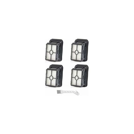 Lot de 4 filtres de rechange lavables Bissell Crosswave 1866 1866F pour aspirateurs Bissell CrossWave 3-en-1 multi-surfaces 17132 et Pet Pro 2225N (1/2)