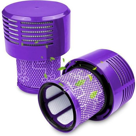 Filtre Aspirateur - - Dyson V10 - 2 Pack - Compatible - Améliore les Performances (1/5)