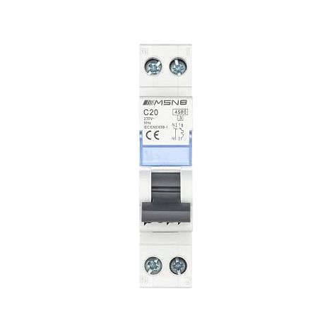 Circuit Breaker C DPN MSN81NC 20A (1/4)
