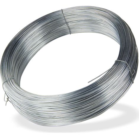 Draht verzinkt 310 m x 1,6 mm 5 kg Bindedraht Basteldraht Blumendraht
