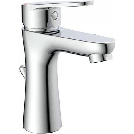 Mitigeur lavabo chromé - Robinet monocommande - Poignée centrale - MIT/PIC/CRO (1/5)