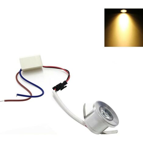 Faretto Led 1w A Incasso Silver Punto Luce Luce Calda