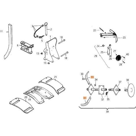 KIT DE CUCHILLOS ORIGINALES EMAK R0000144