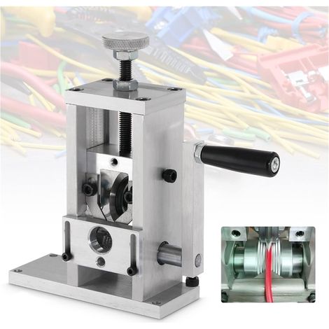 Machine à dénuder Les câbles en cuivre, ferraille de câble en cuivre, Recycler la Machine à dénuder Les câbles en Acier allié for câble de 1 à 70mm de diamètre (1/5)