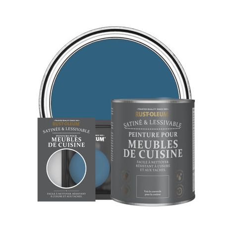 Peinture pour Meubles de Cuisine, Finition Satinée - Cobalt (1/3)