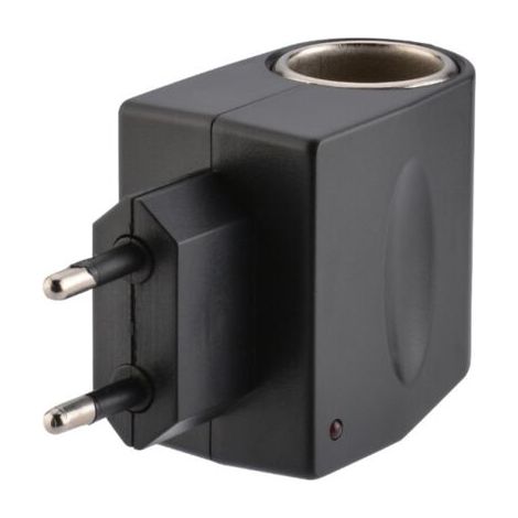 Convertisseur de courant alternatif 220 V vers 12 V CC pour voiture, adaptateur allume-cigare, prise transformateur pour voiture, camionnette, camion (1/4)