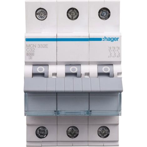 Interruttore automatico 3P C 32A 6kA AC MCN332E