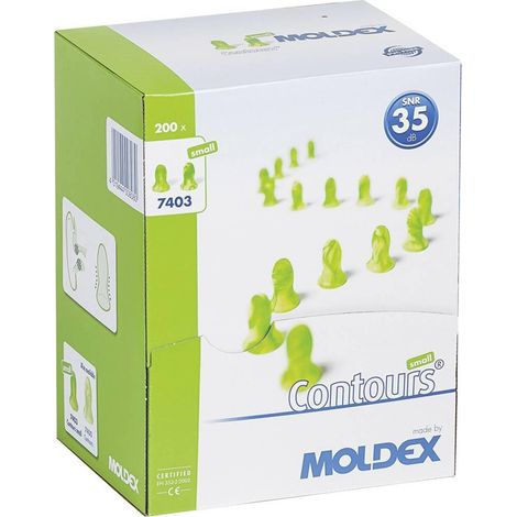 Moldex Tapones para los oídos PU verdes protección auditiva
