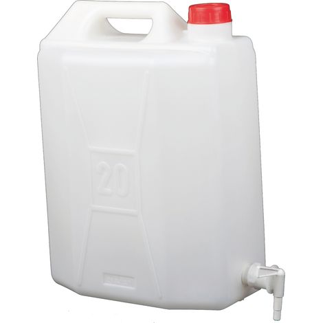 Ics tanica in plastica per alimenti con rubinetto lt. 20 - ICS
