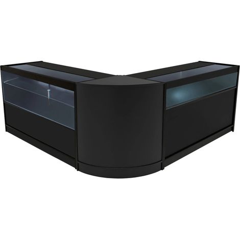 Adonis LED Shop Counter Set B1500, C1500 & CM60 - Black (1/5)