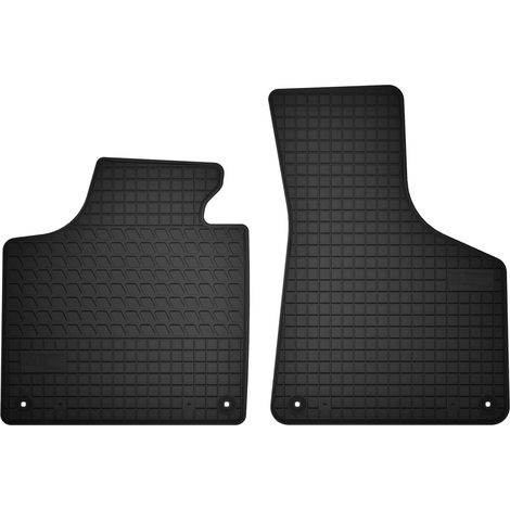Alfombrillas delanteras de goma para: Audi A3 8P hatchback, sportback, cabrio (de 2003 a 2011)