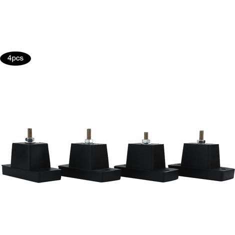 Tampon d'amortisseur, Climatisation 4pcs Pièces pour absorbeur d'unité de support extérieur (1/4)