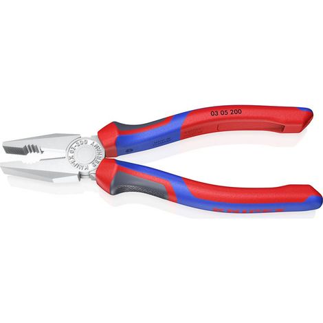 KNIPEX 03 05 200 Pinza universale con manici comfort cromata 200 mm (1/5)