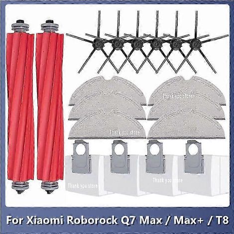 Sacs à poussière pour aspirateurs robots Roborock S7 Maxv / S7 Maxv Plus / S7 Maxv Ultra / G10s - Accessoires pour balais à tapis (18 pièces) (1/5)
