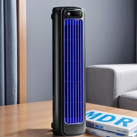 Climatiseur portable 2026 rafraîchisseur d’air USB 3 vitesses LED pour chambre et bureau,Gris (1/5)