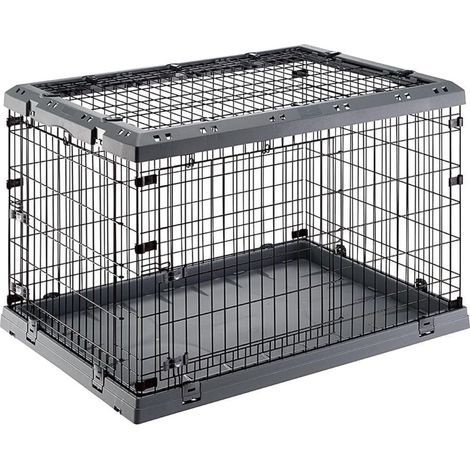 Ferplast Superior 105 Transportkäfig schwarz für Hunde (1/5)