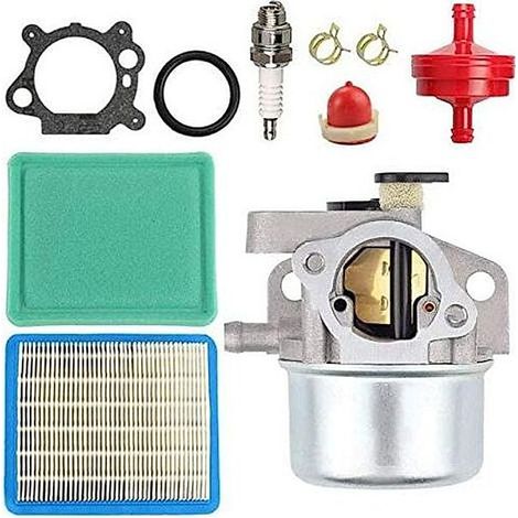 – Carburateur pour moteurs Briggs & Stratton 675, 675ex, 725ex – Inclut filtre à air, joint, bougie d'allumage – Optimise moteur (1/5)