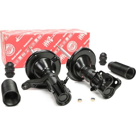 KIT AMORTIGUADORES + TOPES "MS" delanteros HONDA CIVIC VII 1.3H-1.7 12.00-12.05 (1/5)