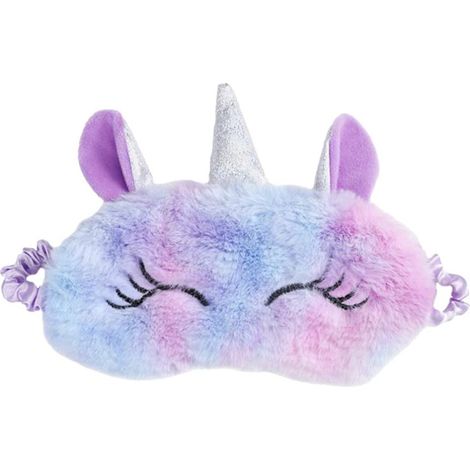 VALICLUD Cache-œil en peluche pour enfants, bandeau licorne pour dormir, masque de sommeil mignon (rose)