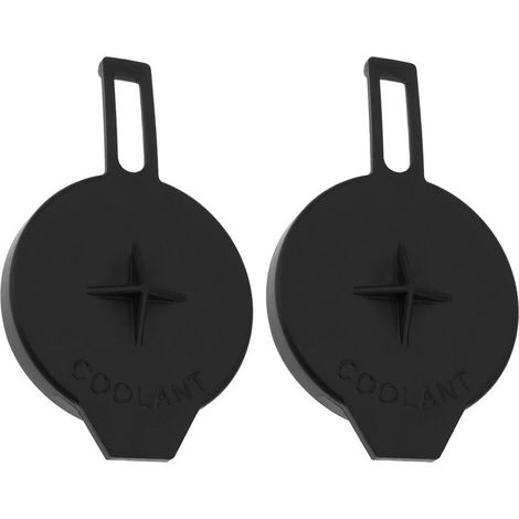 2 bouchons de vase d'expansion de radiateur pour liquide de refroidissement 16471-23030 1306F5 compatibles avec Peugeot 107 1.0 (1/5)
