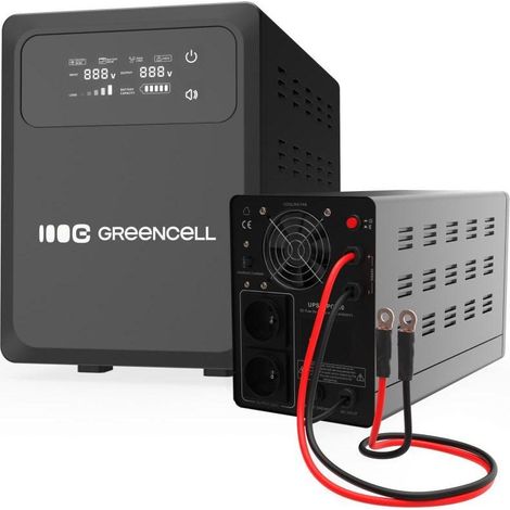 Green Cell UPSLPPC800 sistema de alimentación ininterrumpida (UPS)