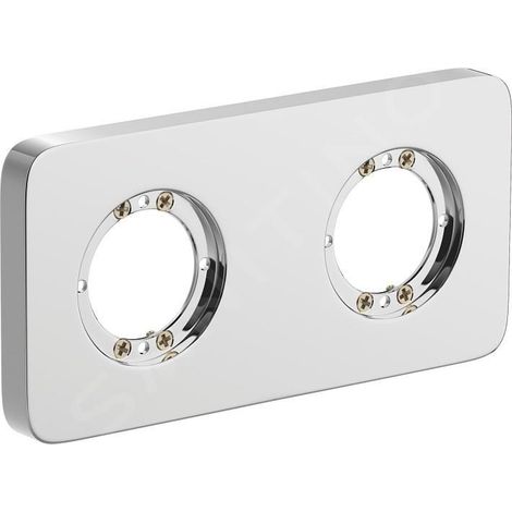 Ideal Standard Rosace double Archimodule Soft, 83x166mm, Chrome, A1541AA (1/4)