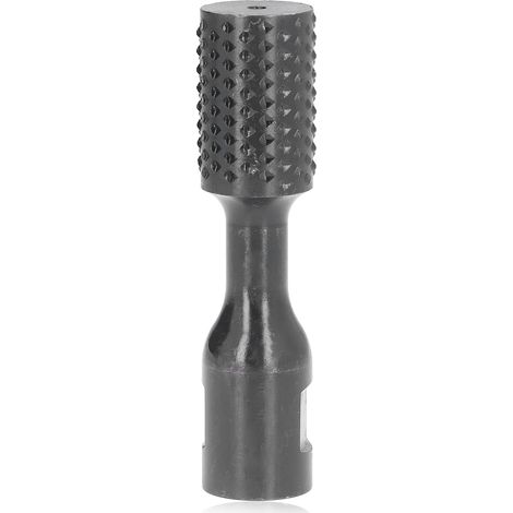 Ortviai Tête de meulage cylindrique en acier à haute teneur en carbone, denture grossière, Ø25 mm pour meuleuses 115 et 125 mm (1/5)
