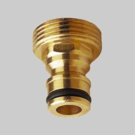 Raccordo adattatore filettato maschio in ottone 3/4"