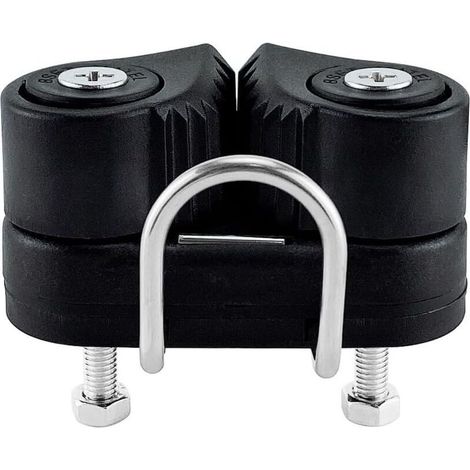 1 pièce de crampons à came avec anneau principal évasé en fil (noir),crampons Cammatic en plastique,équipement de Pilates pour bateau,diamètre de corde applicable 3-12 mm/0,12-0,47 pouces (1/5)