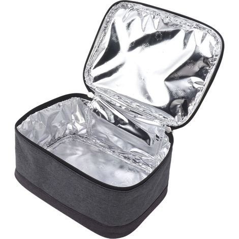 Boîte à lunch électrique portable chauffante USB, sac isotherme à chauffage constant, gris clair (1/5)