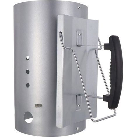 Allume-Feu Compact Cheminée D'Allumage Avec Deux Poignées Pour Barbecues Charbon Briquettes (1/4)