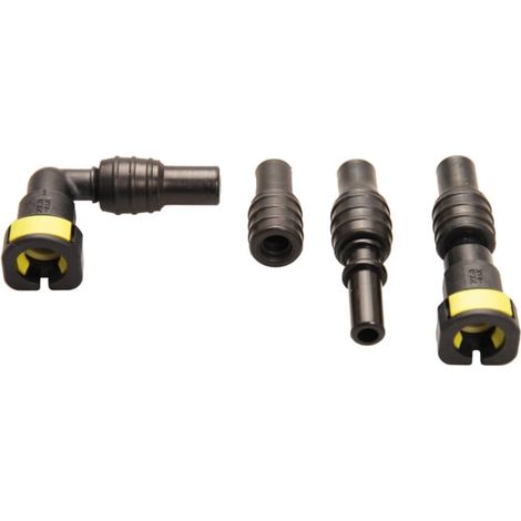 BGS Jeu de connecteurs de tuyau/tube pour purger des installations diesel (1/2)
