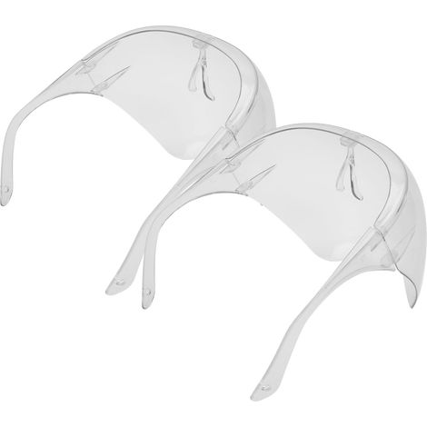 Transparente, beschlagfreie Gesichtsmaske für Erwachsene und Kinder, bedeckt Nase und Mund, mit verstellbaren Ohrhaken. (1/5)