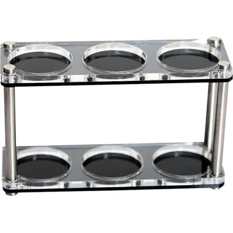 Stoffablage für doppelten Kaffeepulverspender aus Acryl, Organizer für Kaffeeutensilien (1/5)