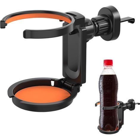 Car phone cup holder, honeycomb car tub container, air vent mount, stable drink base, suitable for all smartphones and accessories (1/5)